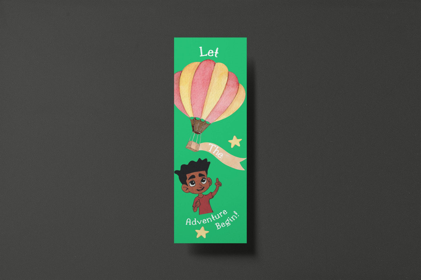 Aaron's Hiking Adventure Bookmark