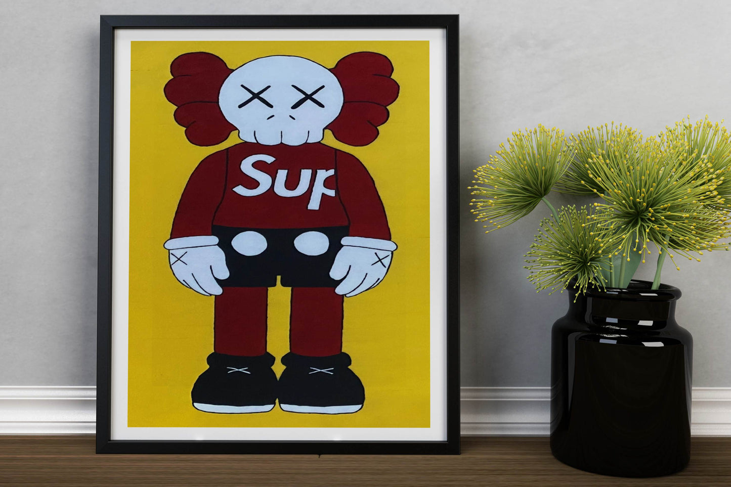 Kaws X Supreme Special Edition Print